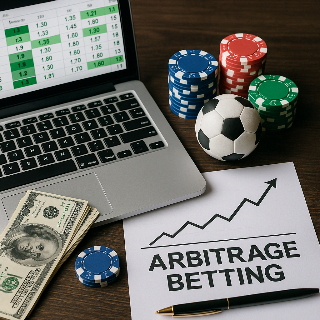 Cover Image for Arbitrage Betting: Mastering Risk-Free Profits in Sports and Markets
